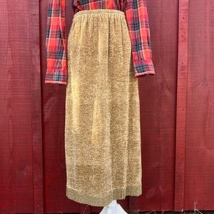 Western Fringe Tassel Maxi Skirt